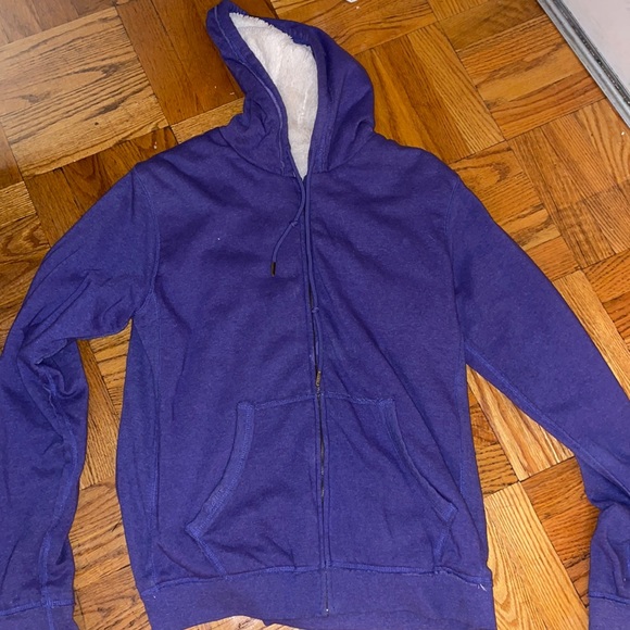 Butter Jackets & Blazers - SUPER SOFT AND WARM BUTTER PURPLE HOODIE